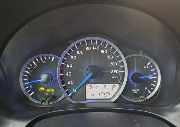 Toyota Yaris cena 41990 przebieg: 113434, rok produkcji 2013 z Chodzież małe 277